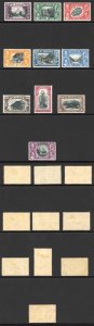 St Helena SG114/23 Centenary Set of 10 Fresh M/M Cat 425 pounds