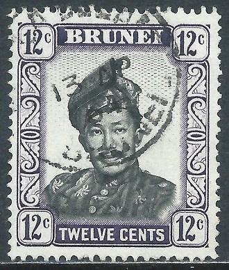 Brunei, Sc #90, 12c Used