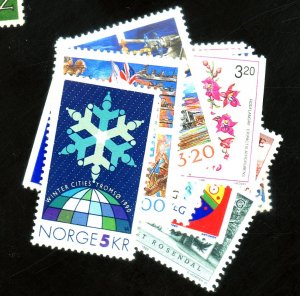 NORWAY #881 883B 940-3 950-4 970-1 975-6 MINT VF NH Cat $25