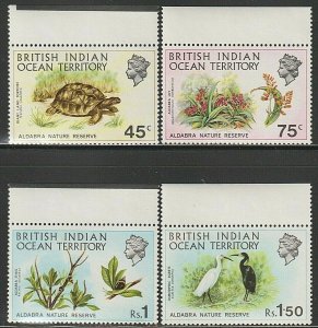 EDSROOM-10418 B. I. O. T. 39-42 MNH 1971 Complete Flora & Fauna CV$22.75