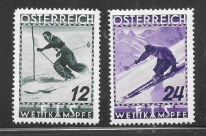 Austria #B138-39 MH Set of Singles Collection / Lot