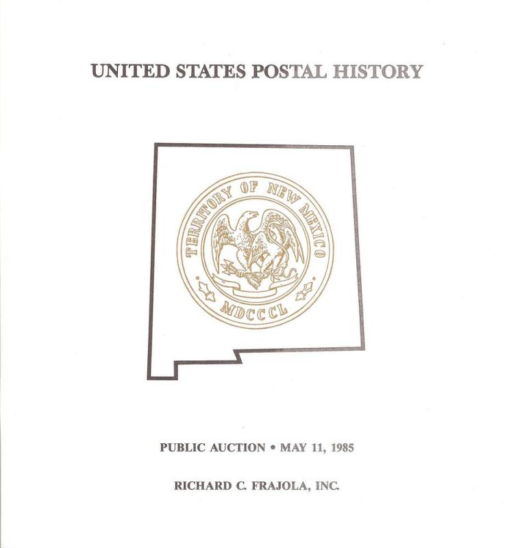 Frajola: Sale # 18  -  United States Postal History, Fraj...