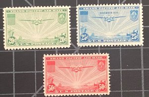 US Stamps- SC# C20 - C22 - MNH - SCV = 21.40