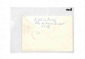 Czechoslovakia Cover SPACE ACHIEVEMENTS Set{4} Air Mail 1965 {samwells}BU114