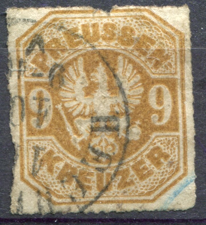 Prussia  Sc# 27 used