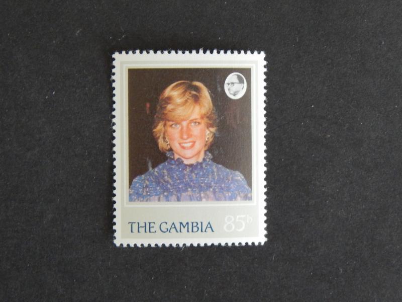 GAMBIA 1982 THE 21ST ANNIVERSARY OF DIANA,PRINCESS OF WALES 85 MNH