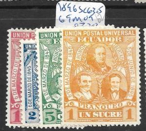 ECUADOR (PP1904B)  SC 63-5, 69  MOG