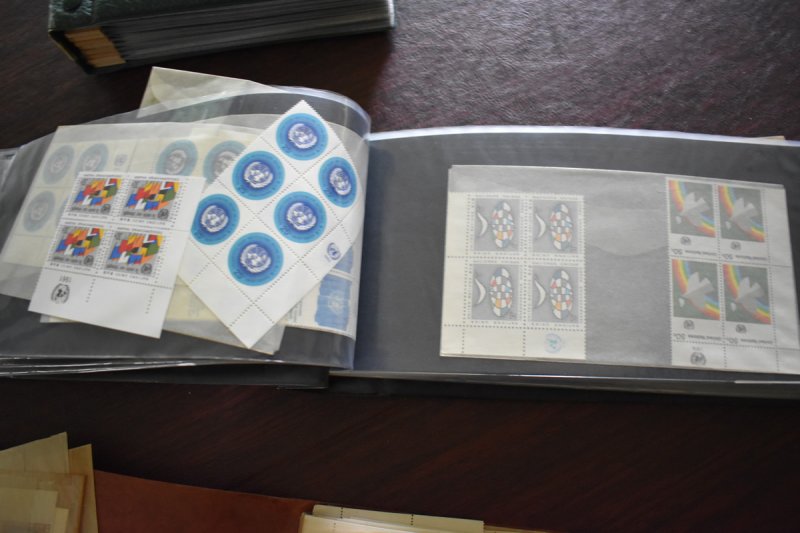 UNITED NATIONS BULK DEALER STOCK LIQUIDATIONS 40.00 FACE VALUE MOSTLY MNH