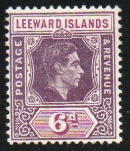 Leeward Islands Sc #110 Mint Hinged