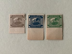 Buenos Aires reprints from original dies of 1858 mint never hinged stamps A2979