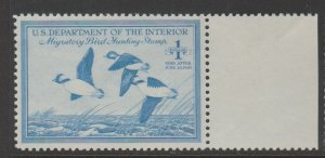 U.S. Scott Scott #RW15 Duck Stamp - Mint NH Single
