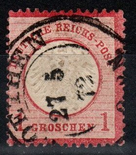 Germany #4 F-VF Used CV $7.25 (X8507)