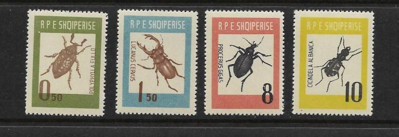 INSECTS - ALBANIA #660-3  MNH