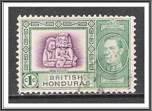 British Honduras #115 KG VI & Mayan Figures Used