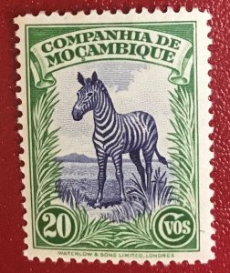 1937 Mozambique Company Scott 179 mint CV$0.40 Lot 896 Zebra