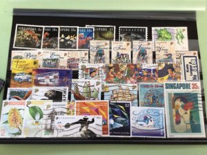 Singapore 1995 to 1999 used  stamps Ref A9042