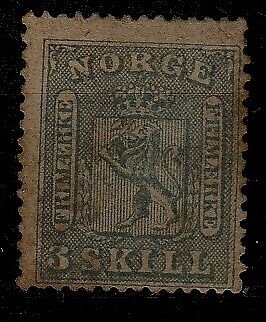 Norway 7 MNH,toning on face SCV850