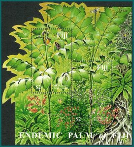 Fiji 2002 Seemann's Balaka Palm, MS mint  #946,SGMS1157