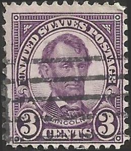 # 635 Used Violet Abraham Lincoln