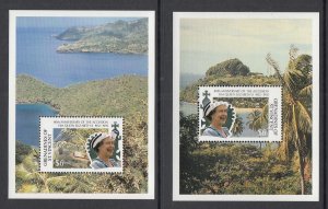St Vincent Grenadines 833-834 Souvenir Sheets MNH VF