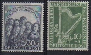 Berlin #9Nb4-5  Mint VF NH - Lakeshore Philatelics