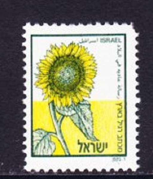 Israel #984 Sunflower MNH Single