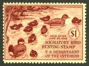 U.S. #RW8 MINT OG NH