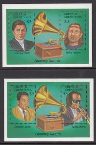 Grenada Grenadines 150-153 Music Souvenir Sheets MNH VF