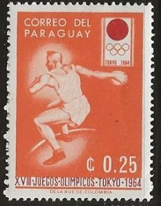 Paraguay ^ Scott # 792 - MH