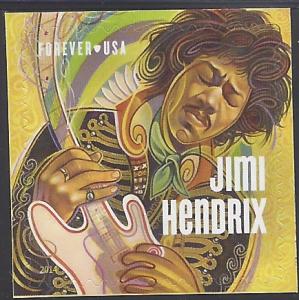 #4880 (49c Forever) Jimi Hendrix Single 2014 Mint NH