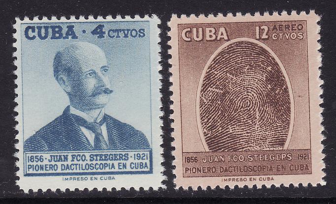 Cuba #571, C157 F-VF Mint NH ** Juan F. Steegers