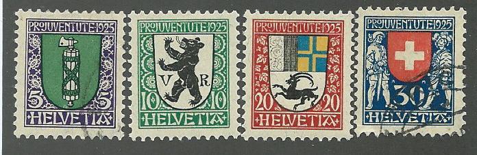 Switzerland  Scott B33-B36  Mint/Used 