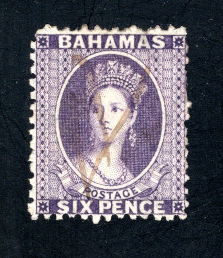 Bahamas #14   VF, Used CV $85.00 ..... 0420007