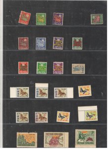 VIETNAM COLLECTION ON STOCK SHEET MINT/USED