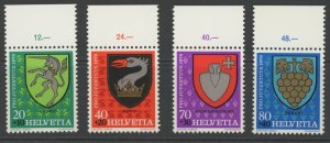 Switzerland B467-70 ** mint NH (2305 22)