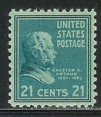 US Cat # 826, Arthur, Mint-VLH*