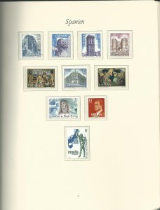 Small Collection of Late 1981-1984 Spain Unused Never Hinged