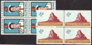 United States Scott #1190,1191 Block (4) UNUSED LH OG. Nice set.