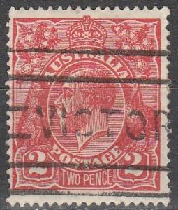 Australia #28 F-VF Used  CV $3.25  (A7742)