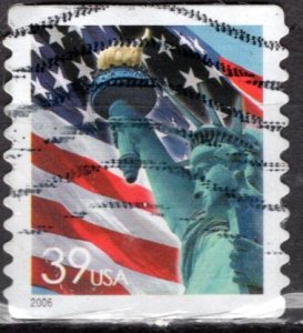 USA; 2006: Sc. # 3980: Used Perf. 11 Vert. Single Stamp