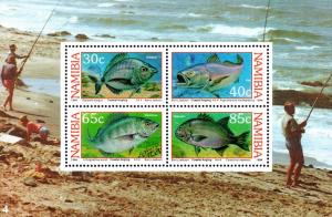 Namibia - 1994 Coastal Angling MS MNH** SG MS640