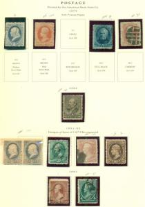 UNITED STATES COLLECTION 1847-1995, 3-ring Scott Specialty Albums Scott $19,874