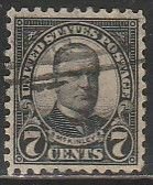 U.S. 588, 7¢ MCKINLEY, USED. F-VF. (939)