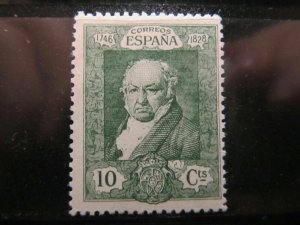 Spain Spain España Spain 1930 Goya 10c fine MH* stamp A4P14F427-