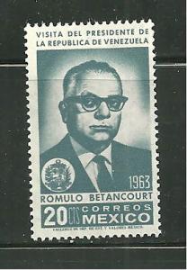 Mexico 932 MNH Pres. Betancourter of Venezuela