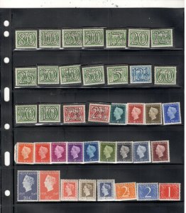 NETHERLANDS COLLECTION ON STOCK SHEET ALL MINT