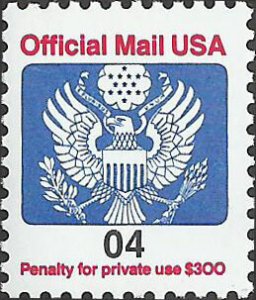 # O146 Mint Never Hinged ( MNH ) EAGLE HOLDING ARROWS AND BRANCH