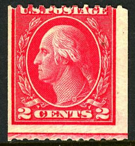 U.S. #449 MINT OG HR Misperf