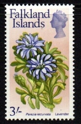 FALKLAND ISLANDS SG243 1968  3/-  FLOWERS MNH
