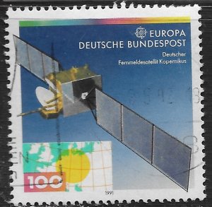 Germany #1643 100 pf Europa - Telecommunications - Copernicus